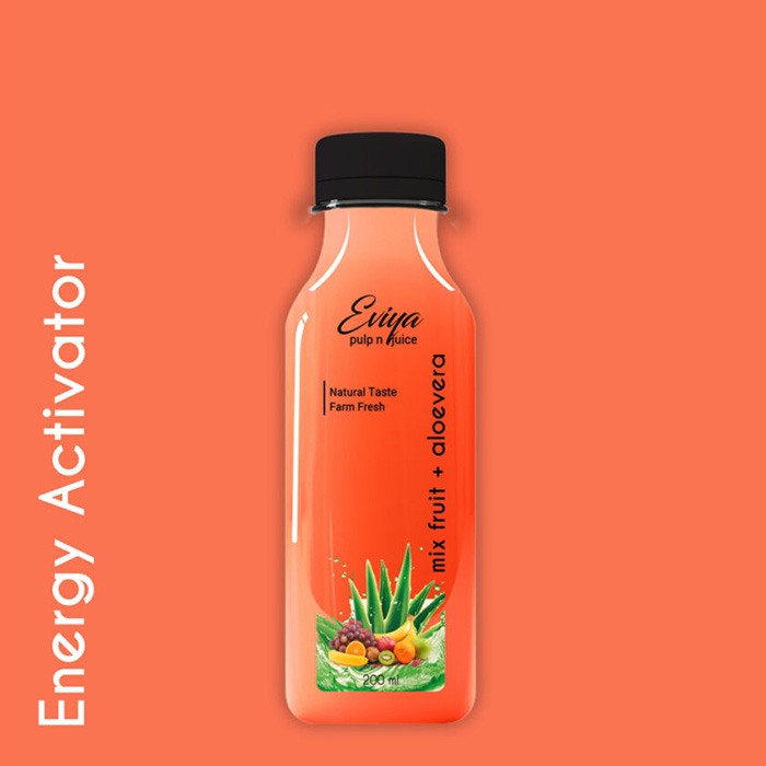 Eviya Fruit Pulp and Aloe Vera Juice Drink 8 Flavors - Image 10