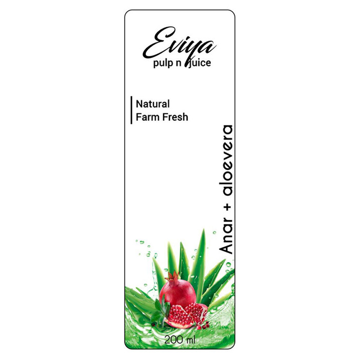 Eviya Fruit Pulp and Aloe Vera Juice Drink 8 Flavors - Image 2