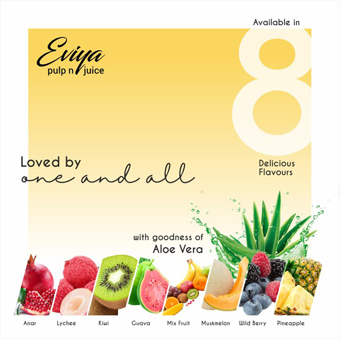 Eviya Fruit Pulp and Aloe Vera Juice Drink 8 Flavors - Image 6